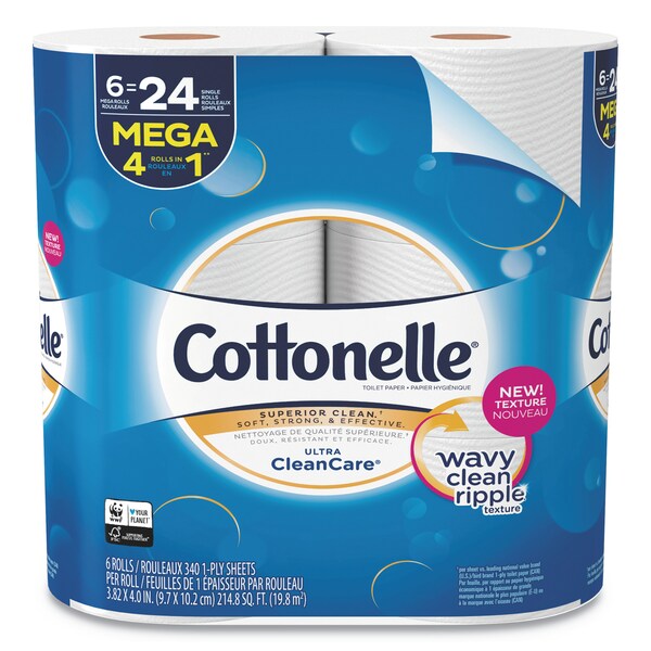 Cottonelle Toilet Paper, 36 PK 47747 Zoro